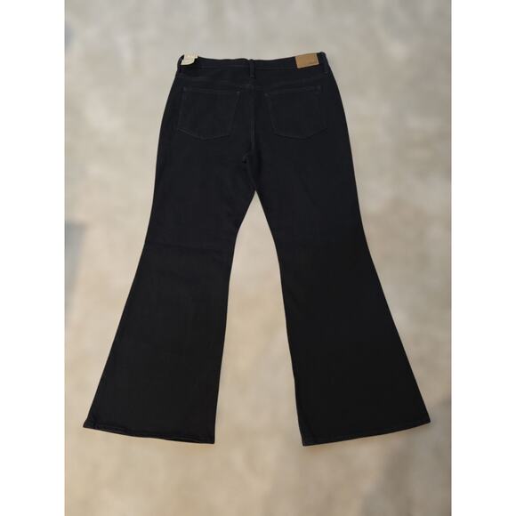 Madewell The Perfect Vintage Flare Jeans With Magic Pockets Size‎ 32 Black NWT - Picture 2 of 5